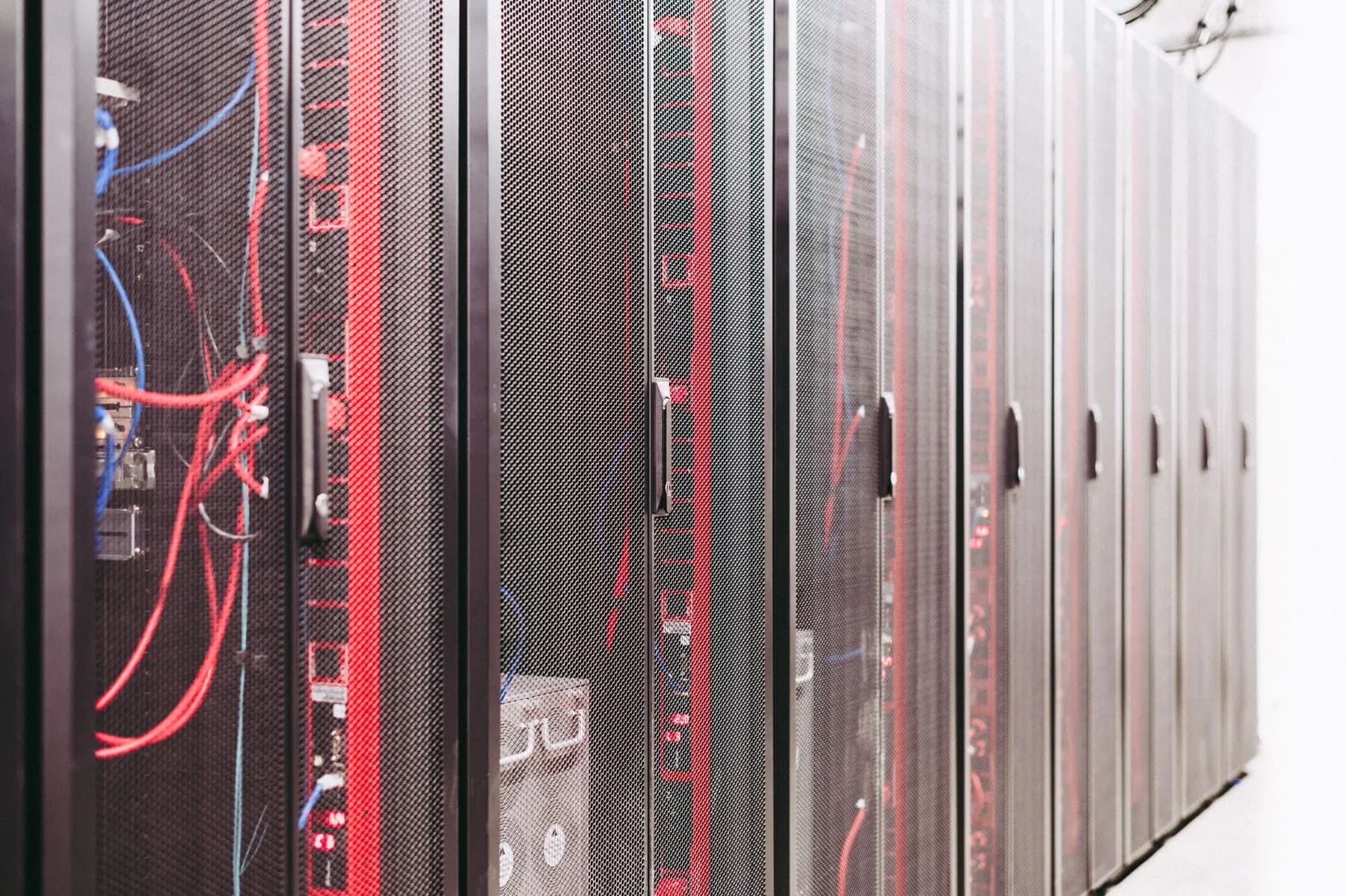Rack di server, immagine di contesto tecnologico